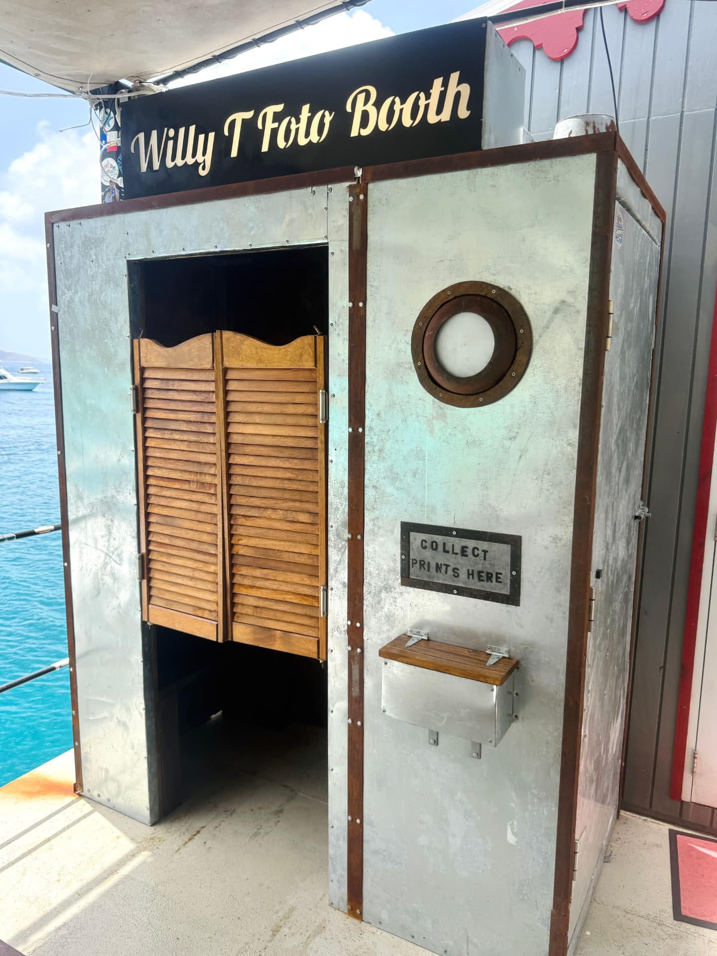Custom photobooth built for Willy T
